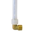Apollo PEX-A 1/2 in. Expansion PEX in to X 1/2 in. D MNPT Brass 90 Degree Elbow EPXME1212
